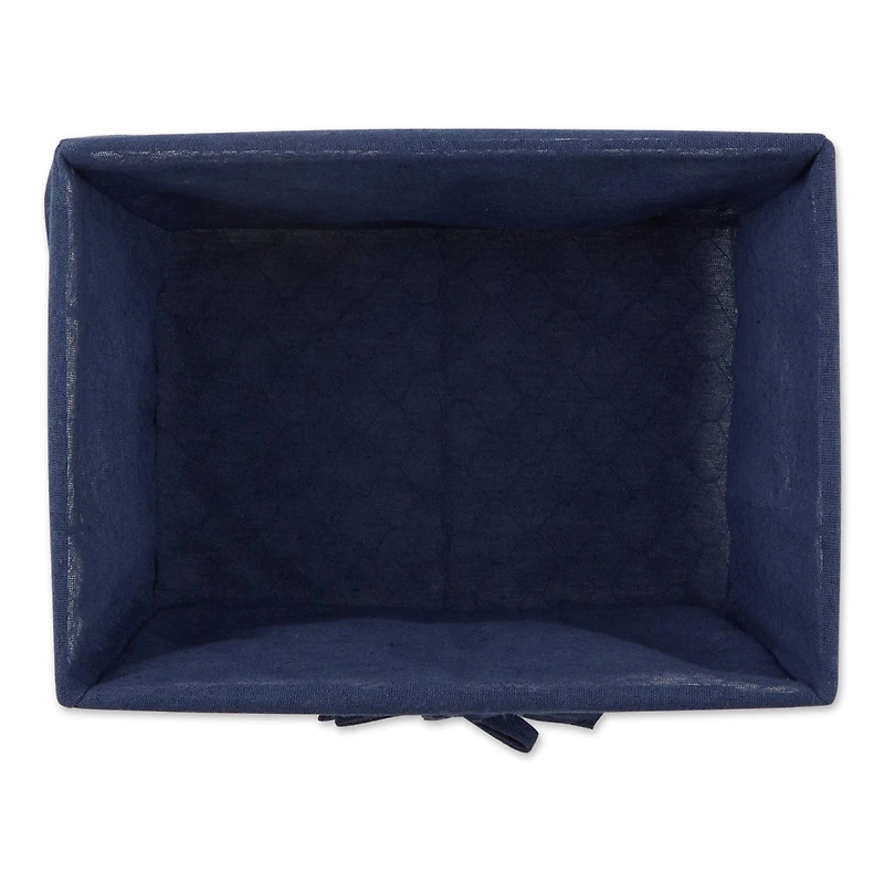 DII® Rustic Bronze Chicken Wire Baskets with French Blue Liners Set