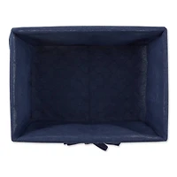 DII® Rustic Bronze Chicken Wire Baskets with French Blue Liners Set