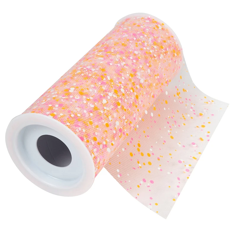 6" x 8yd. Chunky Glitter Tulle by Celebrate It™