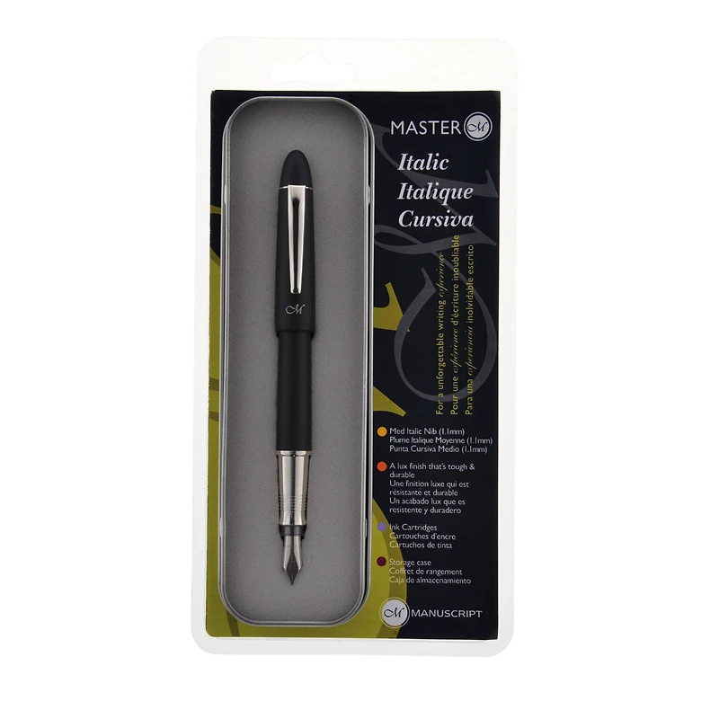 Manuscript Master Italic Fountain Pen