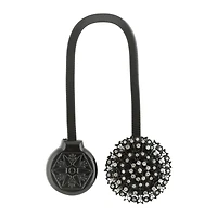 Simplify Black Magnetic Curtain Tie Back