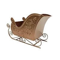 12.25" Gingerbread Metal Sled by Ashland®