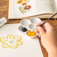 Golden Taklon Short Handle Round Brush by Artist's Loft™ Vienna