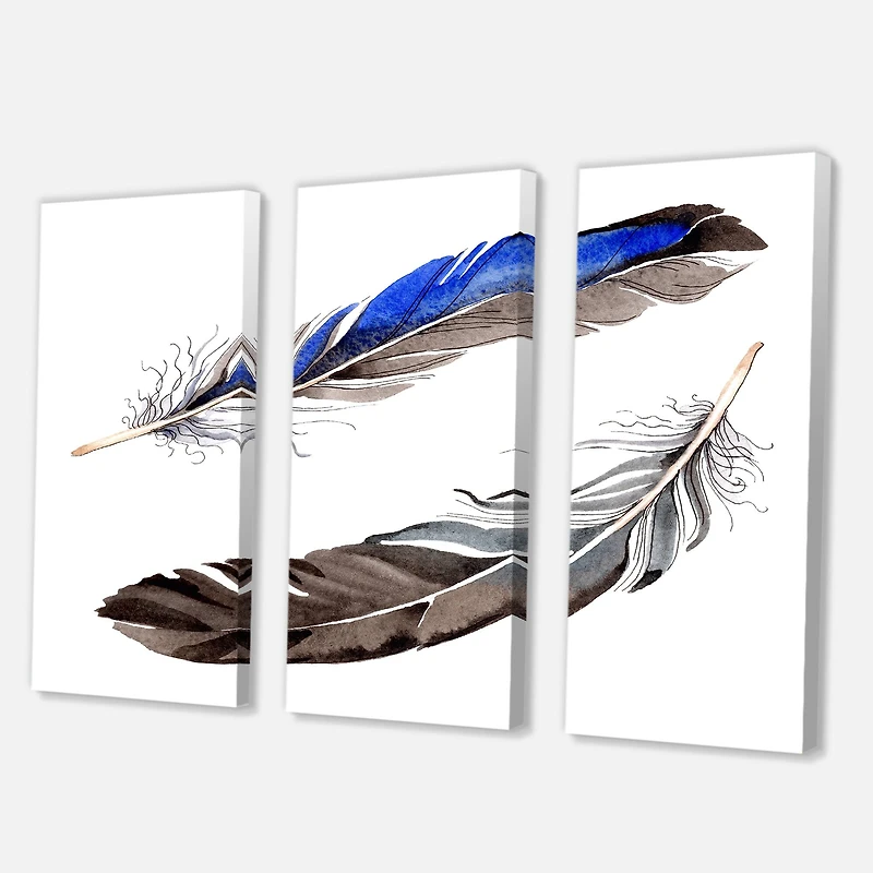 Designart - Colourful Boho Feathers III