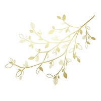 RoomMates Gold Branch Peel & Stick Giant Wall Decals