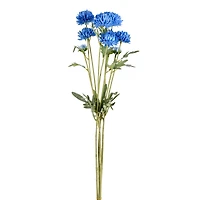 Blue Daisy Spray, 4ct.