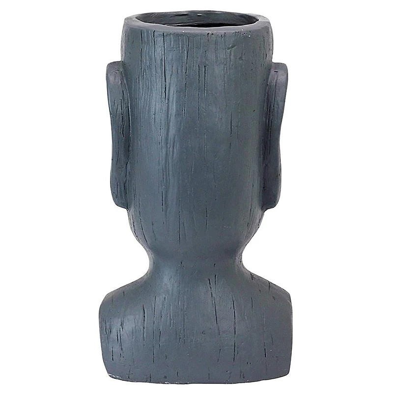 Design Toscano 18" Easter Island Massive Megalith Moai Head Planter Statue