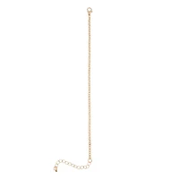7.5" Gold Rolo Chain Bracelet by Bead Landing