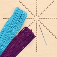 Leisure Arts® Butterfly Stitched String Art Shadow Box Kit