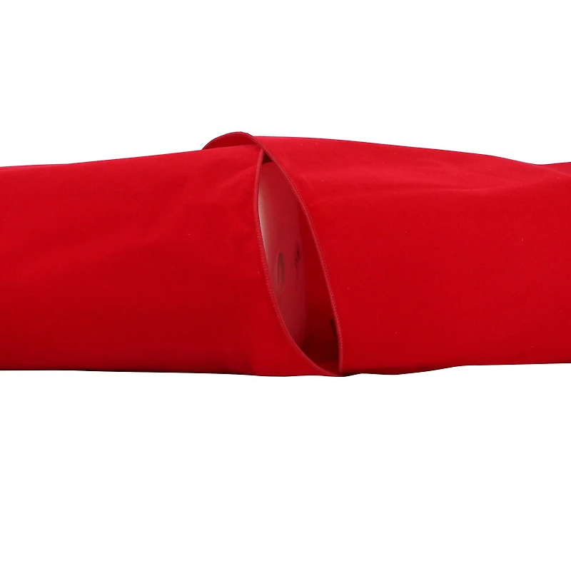 JAM Paper 12" x 25yd. Velvet Commercial Heavy Wired Ribbon