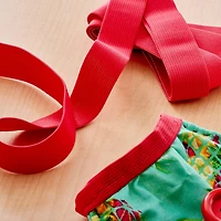12 Pack: 1" Red Knit Elastic by Loops & Threads™