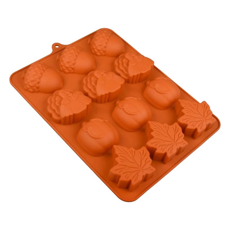 Large Thanksgiving Icons Silicone Treat Mold by Makery™