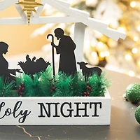 Glitzhome® 9.7" Nativity Table Décor