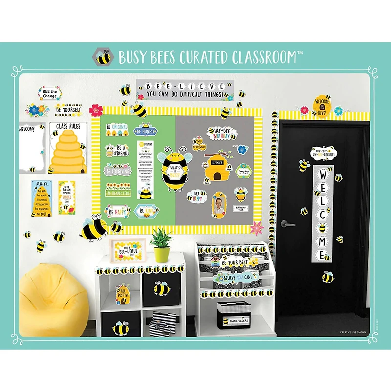 Creative Teaching Press® Busy Bees Curated Classroom Decal Set