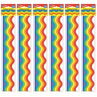 Trend Enterprises® Terrific Trimmers® Rainbow Promise Borders, 234ft.