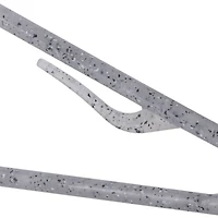 Simplify Grey Granite Look Design Hangers, 10ct.
