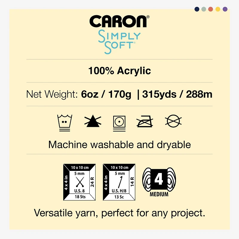 3 Pack Caron® Simply Soft™ Yarn