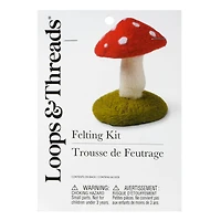 Mushroom Felting Kit by Loops & Threads®