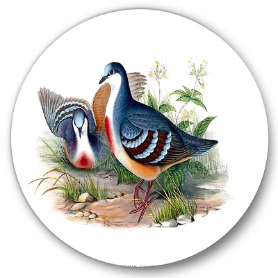 Designart - Vintage Birds In The Wild IV