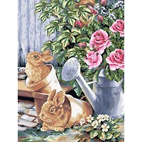 Crafting Spark Cute Friends Painting by Numbers Kit