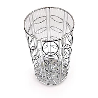 Mind Reader 35 Capacity Rotating Silver Metal Carousel Coffee Pod Holder