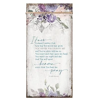 I Know It Doesn't Matter Wood Plaque