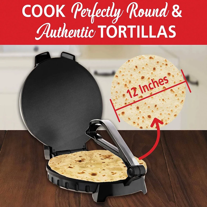 Brentwood 12" Nonstick Quesadilla Maker