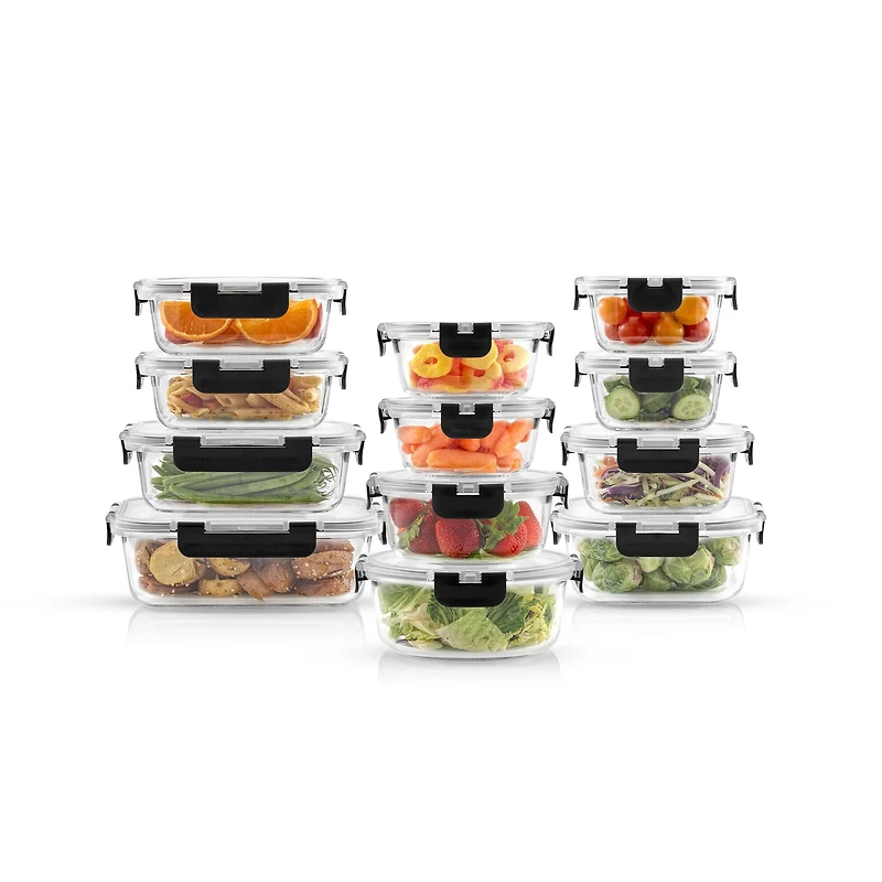 JoyJolt® Glass Storage Containers Set