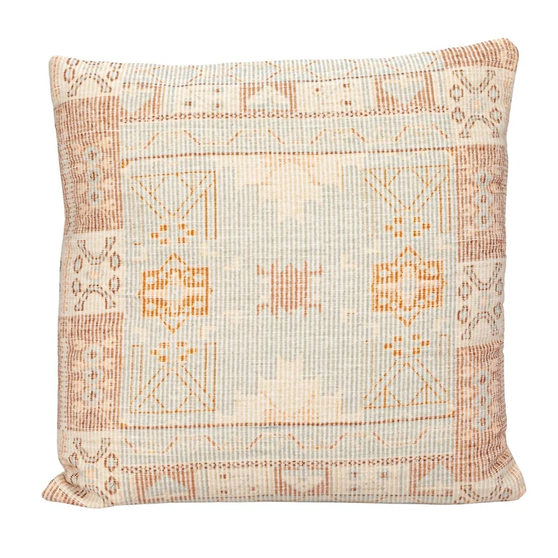 Hello Honey® 20" x 20" Cotton Chenille Distressed Print Pillow