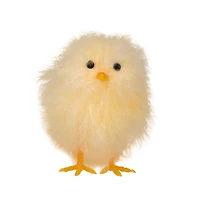 3.25" Fuzzy Easter Baby Chicks Decoration Set
