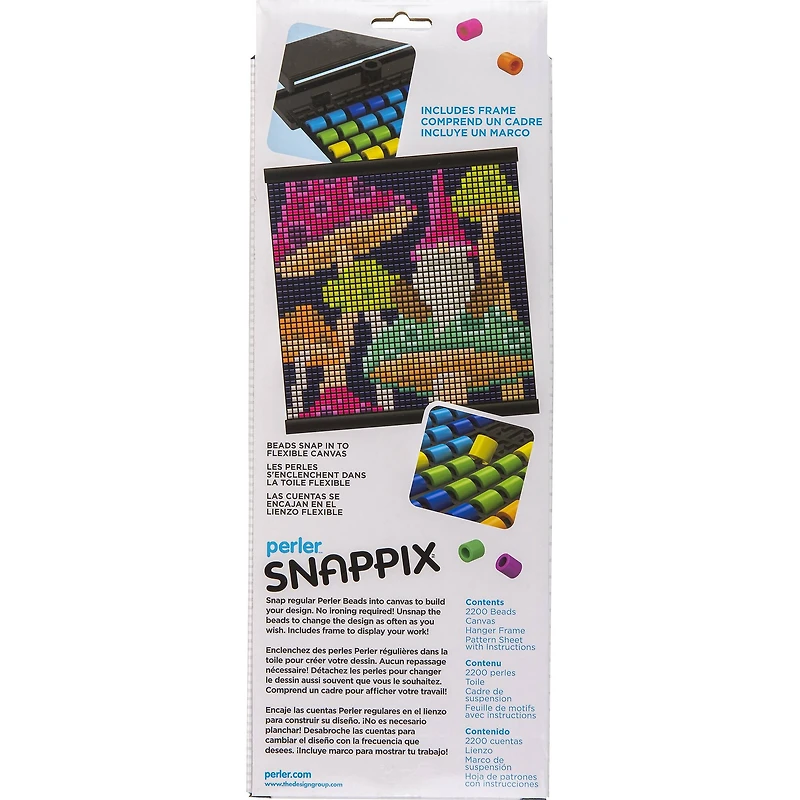 Perler™ Snappix™ Mushroom Gnome Fuse Beads Craft Kit