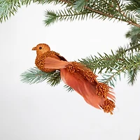 Hello Honey® 7.25" Multicolor Foam Feather Bird Clip-On Ornament Set