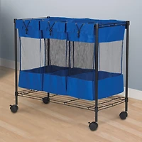 Household Essentials Laundry Sorter with Wheels