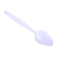 9" White Drizzle Scoop by Makery™
