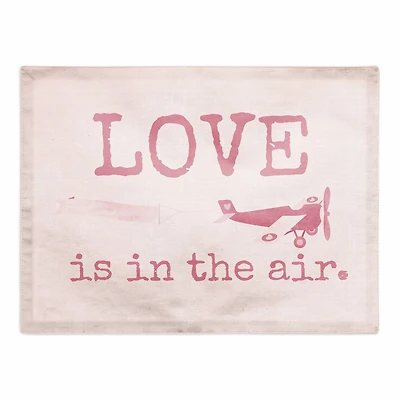 Love Is In The Air 14" x 18" Poly Twill Placemat