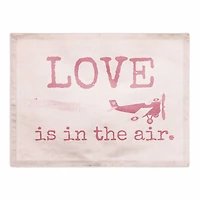 Love Is In The Air 14" x 18" Poly Twill Placemat