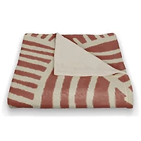 Pink Tribal 50" x 60" Coral Fleece Blanket