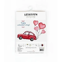 Letistitch Happy Valentine's Day Counted Cross Stitch Kit