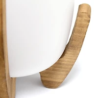 Lalia Home Organix 15" Natural Wood Table Lamp