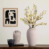 41" White Cherry Blossom Flower Stems, 3ct.