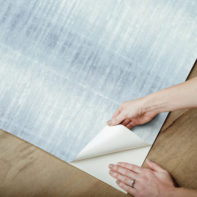 InHome Sanctuary Blue Peel & Stick Wallpaper