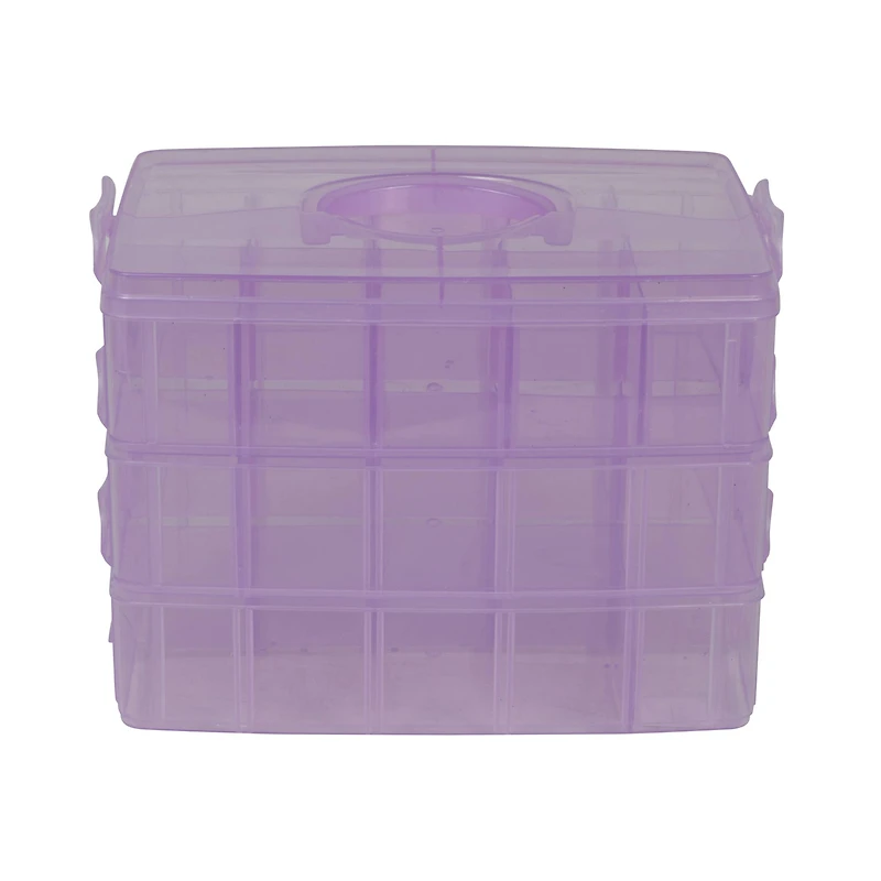 Everything Mary Purple Stackable Storage Container