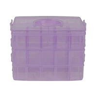 Everything Mary Purple Stackable Storage Container