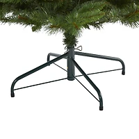 9ft. Pre-Lit West Virginia Mountain Pine Artificial Christmas Tree, Clear LED Lights