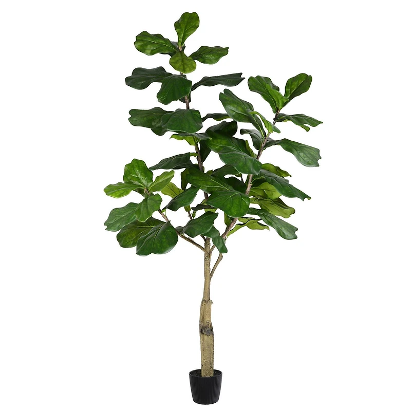 6ft. Potted Artificial Fiddle Tree