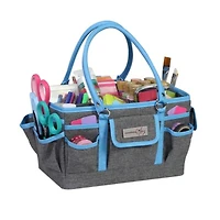 Everything Mary Blue Craft Bag Organizer Tote
