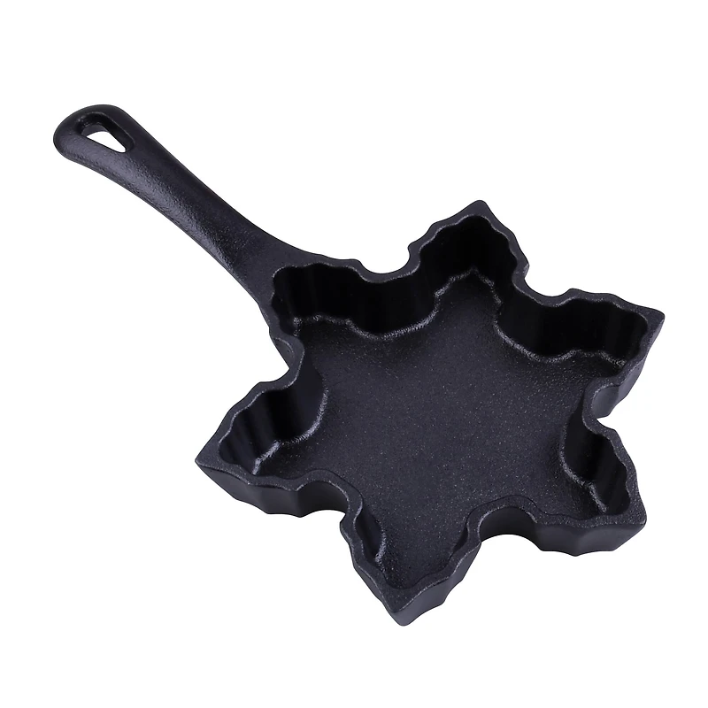 Mini Snowflake Cast Iron Pan by Makery™