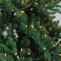7.5ft. Pre-Lit Eden Spruce Artificial Christmas Tree, Clear Lights