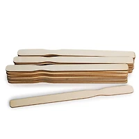 S&S® Worldwide Laser Cut Wood Paint Sticks, 50ct.