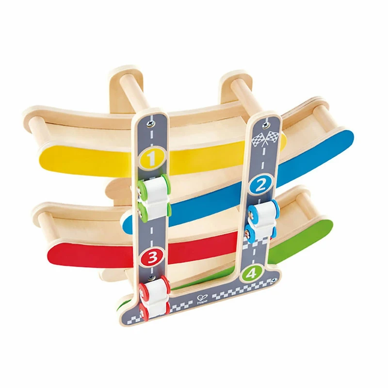 Hape Fast Flip Kid's Wooden Racetrack